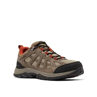 Afbeelding van Columbia Wander Redmond Waterproof 1940591 BM Outdoorschoenen, Heren, Maat: 40.5, Pebble dark sienna Leer