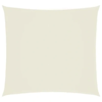 Image de vidaXL Voile de parasol tissu oxford carré 7x7 m crème135198