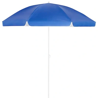 Afbeelding van Kingsleeve Parasol 180cm UV 50+ Kantelbaar Waterafstotend Blauw