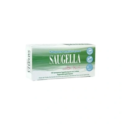 Afbeelding van Saugella Cotton Touch 16 Mini Hygiënische Tampons