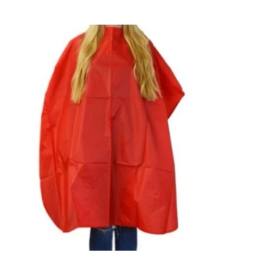 Afbeelding van Nebur Kapmantel economy licht rood 148x112cm Haibu by Kapperskorting.com