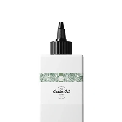 Afbeelding van 500 ml biologische ricinusolie, koudgeperst, zuiver: 100% natuurlijk, stimuleert en versterkt de groei van haar, baard, wimpers, wenkbrauwen, nagels, nagelriemen huid, fles plantaardige kunststof