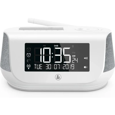 Afbeelding van Hama DR36SBT Radio FM/DAB/DAB+/Bluetooth Wekkerradio Wit