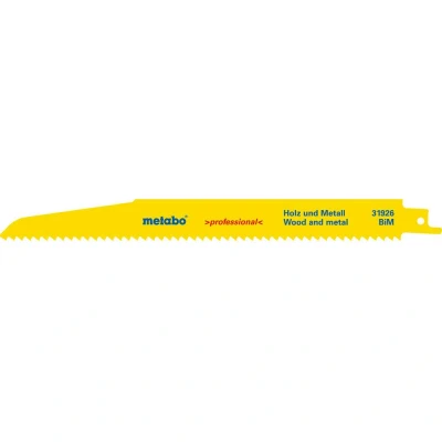 Afbeelding van Metabo 631926000 5 reciprozaagbladen 225 stuk(s)