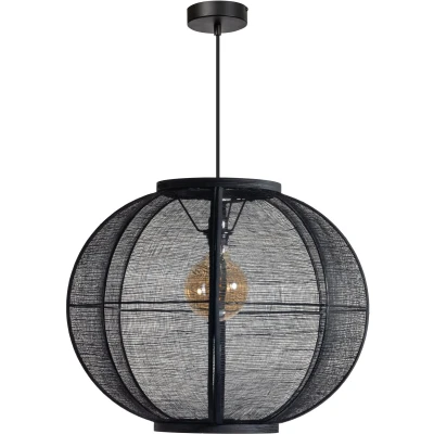Afbeelding van ETH Fabric Hanglamp black 58cm