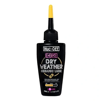 Image de Lubrifiant chaîne MUC OFF eBIKE Dry Weather Ceramic Lube conditions sèches 50ml