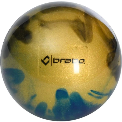 Afbeelding van Brabo Swirl Hockeybal Gold Goud