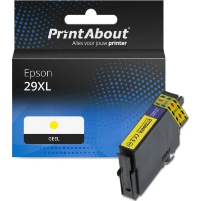 Afbeelding van Huismerk Epson 29XL (T2994) Inktcartridge Geel Hoge capaciteit