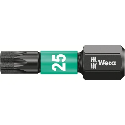 Afbeelding van Wera 1/4&quot; torx impaktor diamant bit t25 x 25mm