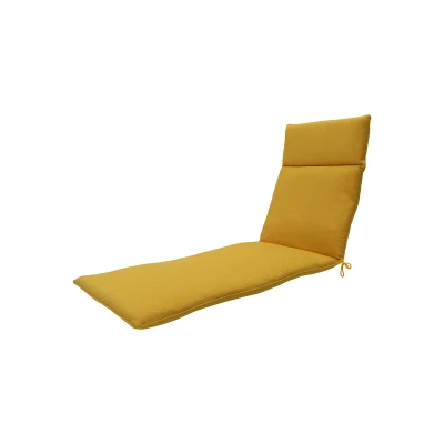 Afbeelding van Madison Ligbedkussen 190x60 Goud Beige Recycled Canvas