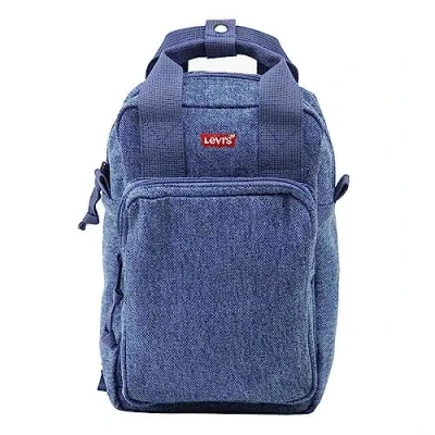 Afbeelding van Levi&#039;s L pack Rugtas Van Denim Blauw