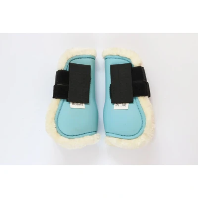 Image de HB Ruitersport Protèges Tendons Furr Little Sizes Bleu clair Mini Shetland