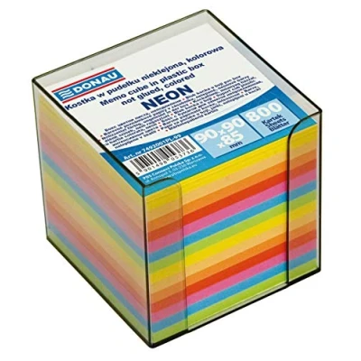 Afbeelding van DONAU 7492001PL 99 Eco notitiebox, niet gelijmd, 89 x mm