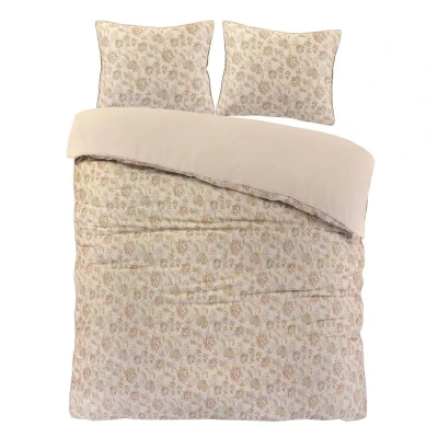 Afbeelding van Papillon Freya Dekbedovertrek Lits Jumeaux 240x200/220 Beige