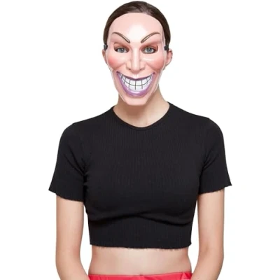 Afbeelding van Smiffys Smiler Masker Beige