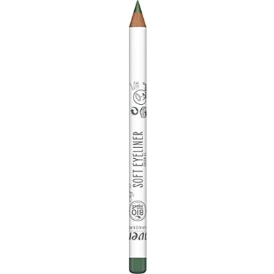 Afbeelding van lavera Soft Eyeliner Green 05 oogpotlood natuurlijke cosmetica veganistisch zonder siliconen biologische jojoba olie &amp; zonnebloemolie 1,14 g