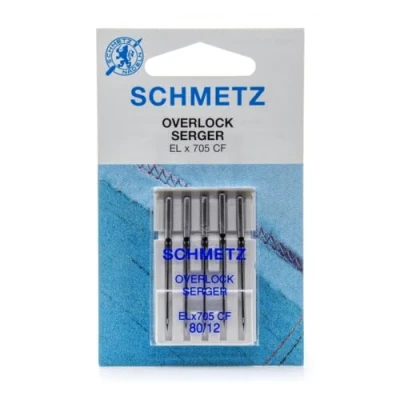 Afbeelding van Schmetz Overlock 5 naalden 80 12 10st