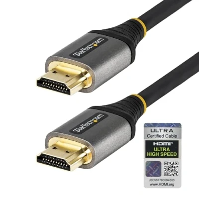 Afbeelding van HDMI Kabel Startech HDMM21V4M Zwart/Gris 4 m