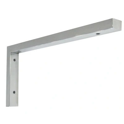 Afbeelding van Wiesbaden chroom L supportbeugel 46x22