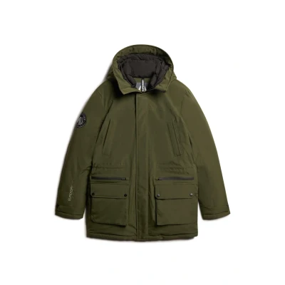 Afbeelding van Superdry CITY Padded Winterjas, Heren, Maat: Medium, Army khaki