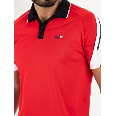 Afbeelding van SJENG SPORTS cliffort Polo tennis km heren Rood