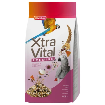 Afbeelding van 3x Beaphar XtraVital Papegaai 3 kg