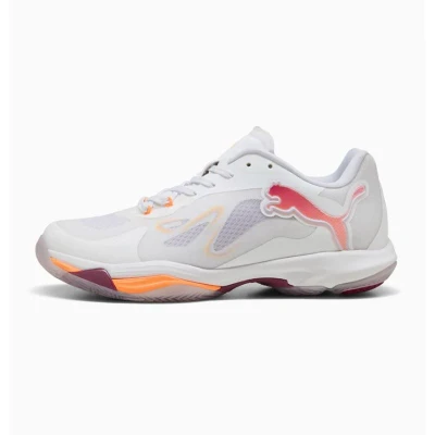 Afbeelding van Vantage NITROâ¢ handbalschoenen voor Dames, Roze/Rood/Wit, Maat 35,5 PUMA