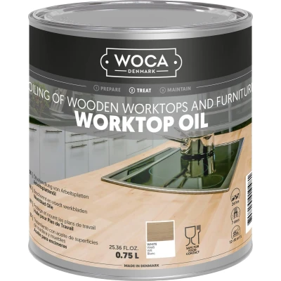 Afbeelding van WOCA Werkbladolie WIT 750 ml