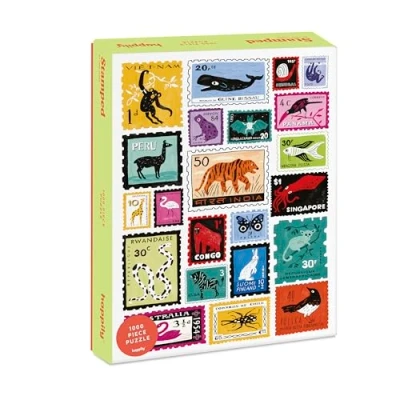 Afbeelding van 1000 stukjes puzzel voor volwassenen Het dierenliefhebbers 100% gerecyclede premium moderne Happily puzzels