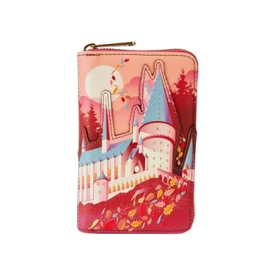 Afbeelding van Loungefly Harry Potter portemonnee Hogwarts Fall 0671803473003, Rood, klassiek, Klassiek