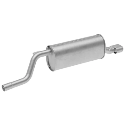 Afbeelding van HELLA 8LD 366 029 581 Einddemper Achter Met aanbouwdelen ALFA ROMEO: MiTo, FIAT: Grande Punto Hatchback