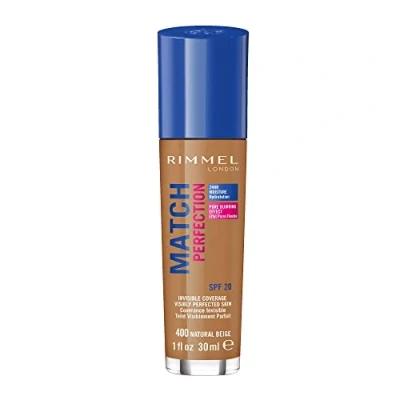 Afbeelding van Rimmel London Foundation Match Perfection 400 Natural Beige
