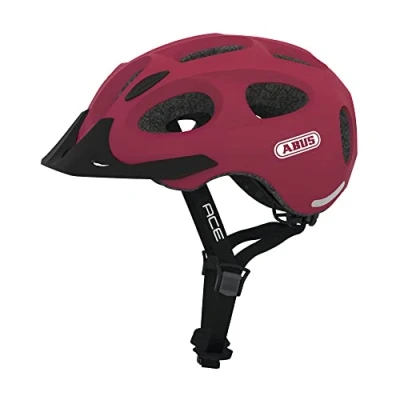 Afbeelding van Abus Fietshelm Youn I ACE Cherry Red