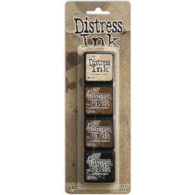 Afbeelding van Ranger Distress Mini Ink Kit 3 TDPK40330 Tim Holtz