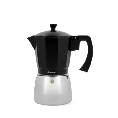 Afbeelding van Italiaanse Koffiepot Bidasoa Tribeca Staal 9 Kopjes Metaal