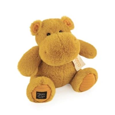 Image de Peluche Histoire d&#039;Ours Hippo 25 cm Ocre