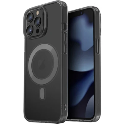Afbeelding van UNIQ LifePro Xtreme iPhone 14 Pro Max 6.7 hoesje Magclick Opladen zwart/smoke frost