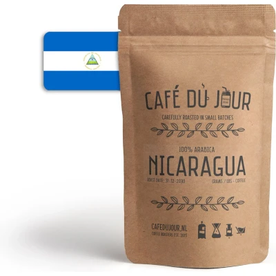 Afbeelding van Café du Jour 100% arabica Nicaragua 250 gram vers gebrande koffiebonen