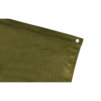 Afbeelding van Dekkleed afdekzeil groen extra zwaar 6x8 meter 250 gr./m2
