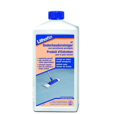 Afbeelding van Lithofin KF Onderhoudsreiniger 1 liter voor tegels laminaat parket vloer