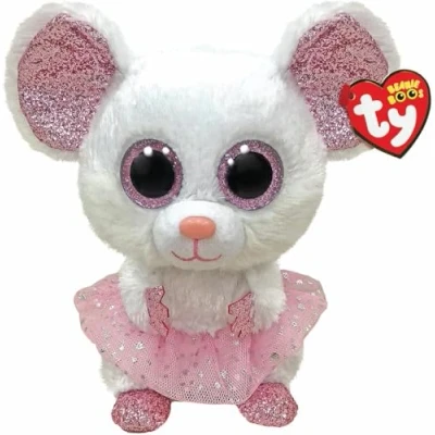 Afbeelding van TY Beanie Buddy Nina Mouse 24 cm