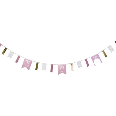 Afbeelding van Slinger Nijntje baby roze 4 meter
