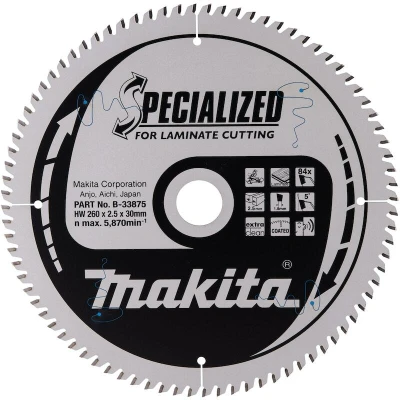 Afbeelding van MAKITA B 33875 zaagblad SPECIALIZED laminaat