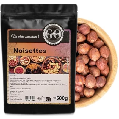 Afbeelding van Hazelnoten 500 g LA PLANTIGO