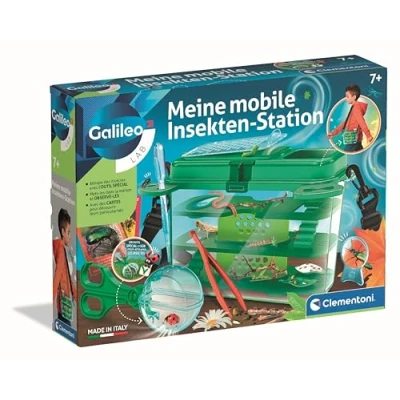 Afbeelding van Clementoni Galileo Lab 59440 Mijn mobiele insectenstation, insectenobservatie en verkenning, experimenteerbox voor kinderen vanaf 7 jaar