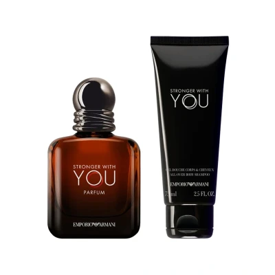 Afbeelding van Giorgio Armani Stronger With You Parfum Giftset Pakket 1pakket