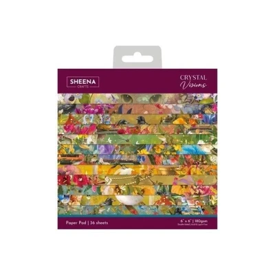 Afbeelding van Sheena Douglass Crystal Visions Paperpad 15x15 cm