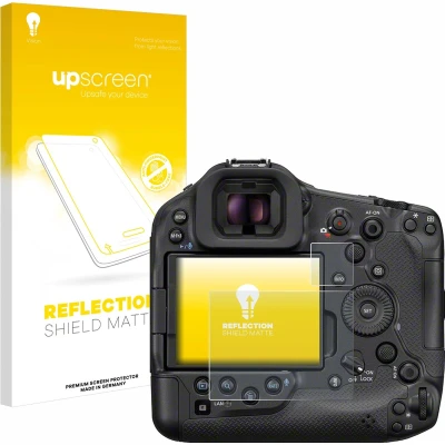 Afbeelding van upscreen Screenprotector voor Canon EOS R1 Folie Beschermfolie anti glare matte