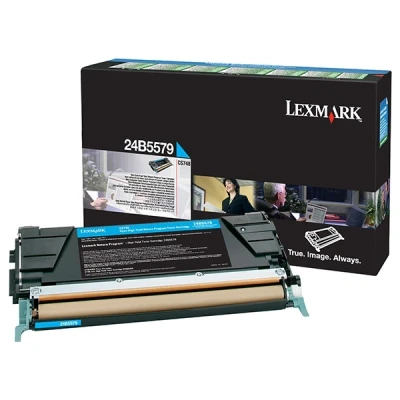 Image de Lexmark à rendement élevé cyan originale cartouche de toner LRP
