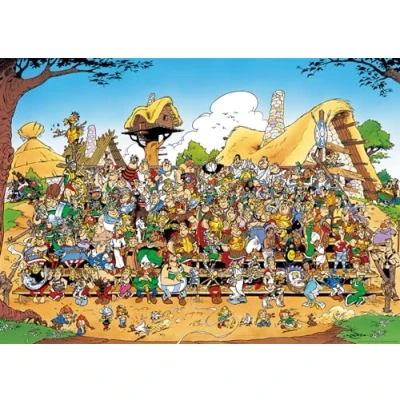 Afbeelding van Ravensburger puzzel 12000473 Asterix Familiefoto 1000 stukjes voor volwassenen en kinderen vanaf 14 jaar